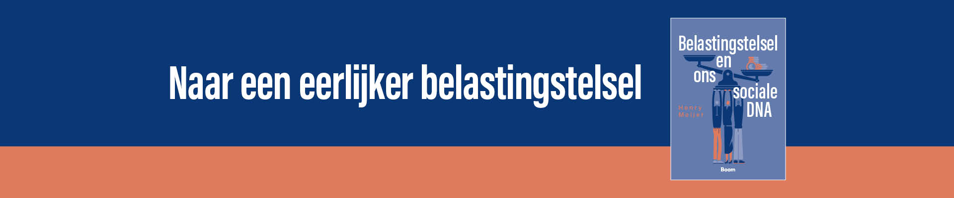 Banner boek Belastingstelsel en ons sociale DNA
